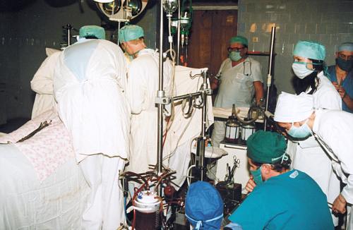 Operacja kardiochirurgiczna w jednej z lwowskich klinik